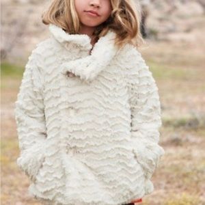 Patagonia Girls faux fur jacket